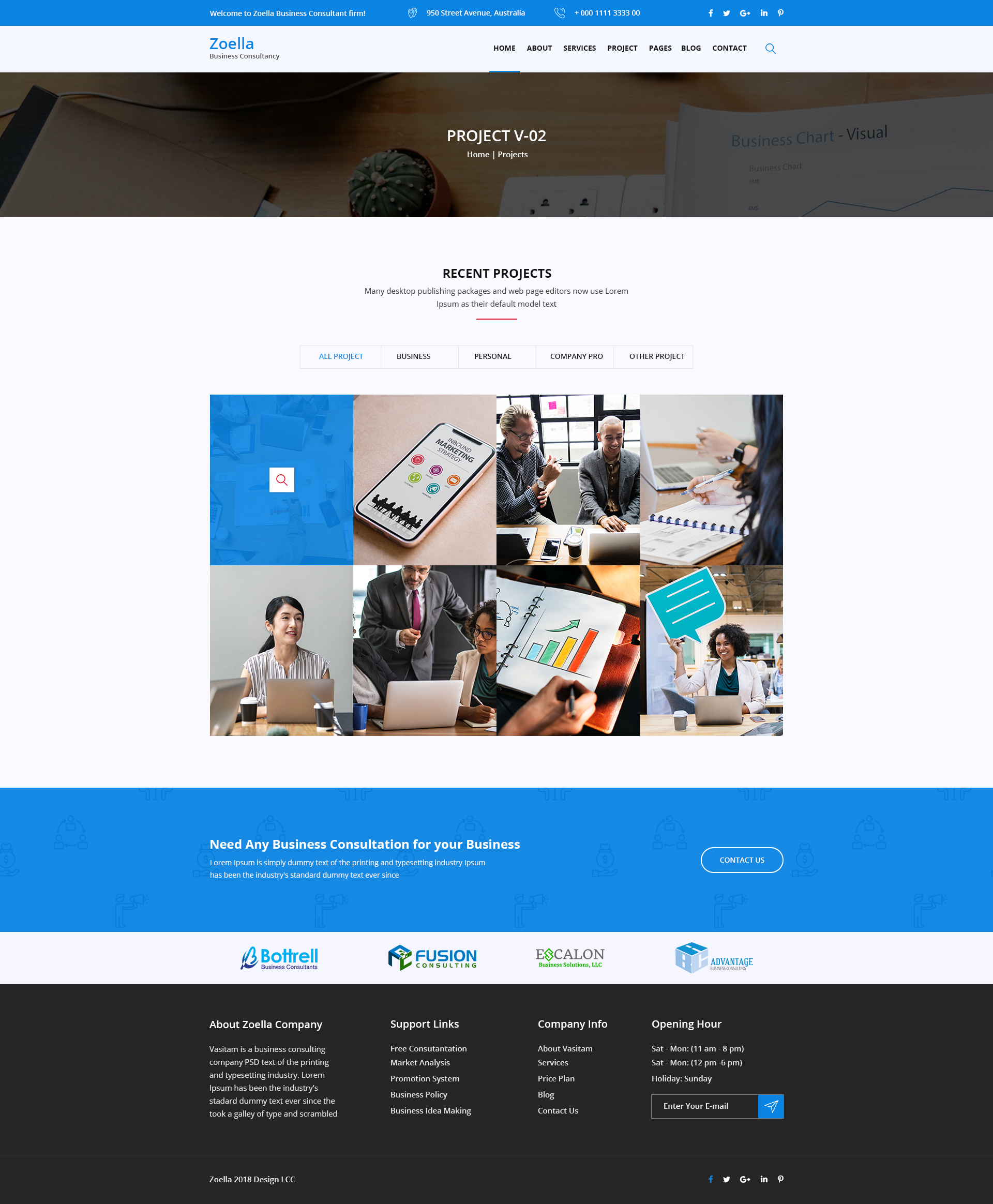 ZoellaConsulting Business Multipurpose PSD Template by RHJ_themes